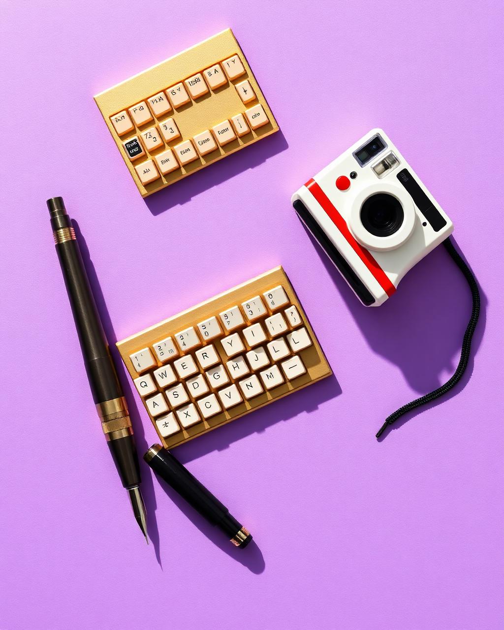 Desk trio